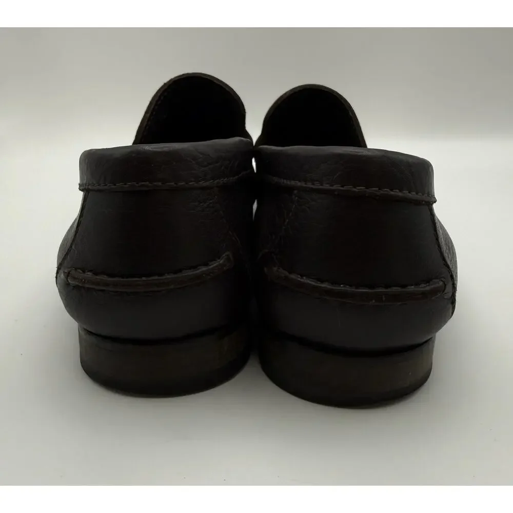 Florsheim vintage brown leather Royal Imperial driving loafers Mens 8.5